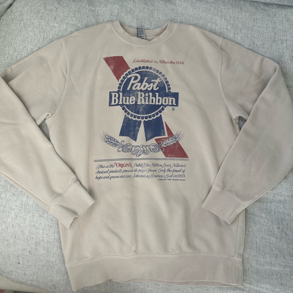 Pabst Blue Ribbon Crewneck